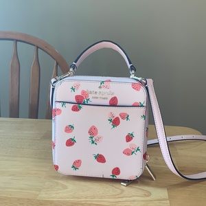 Kate Spade Strawberry Vanity Crossbody Bag